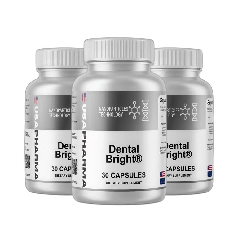 DeltaBright 3 Bottle Pack – Advanced Oral Wellness & Gum Support